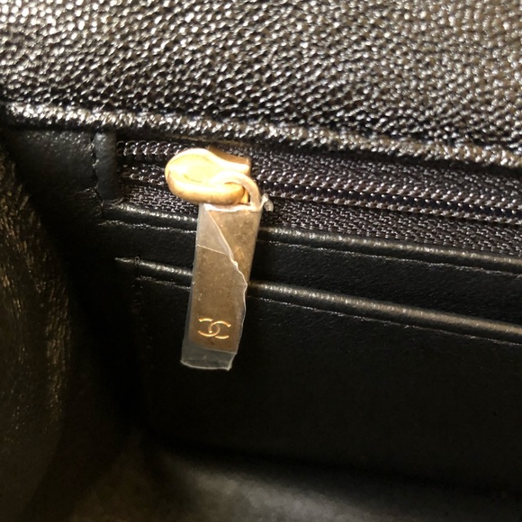 💞Last call💞Authentic Chanel 21S Cavair Top Handle Mini Rectangular💞 - Picture 12 of 14